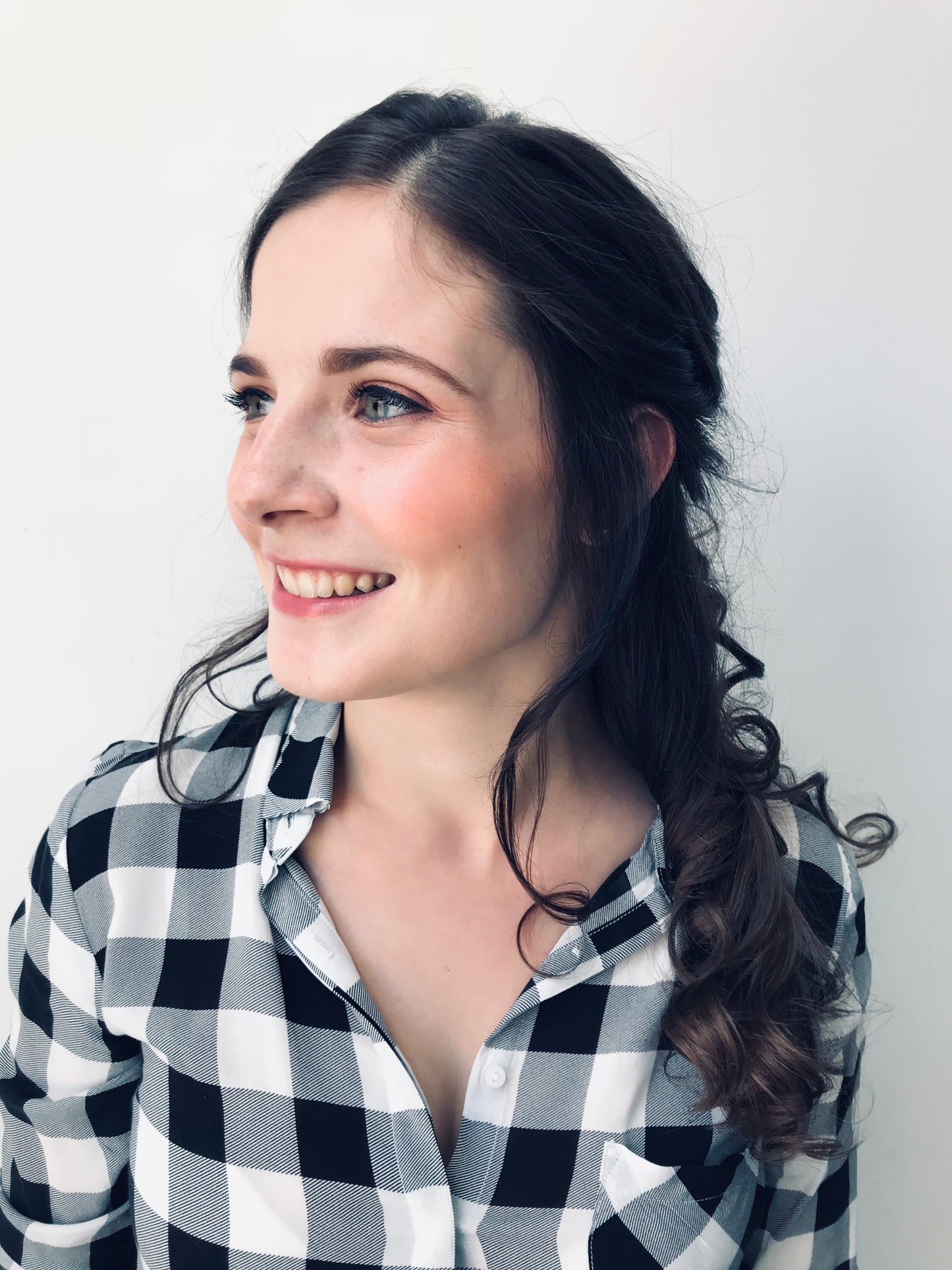 Combi make-up en kapsel